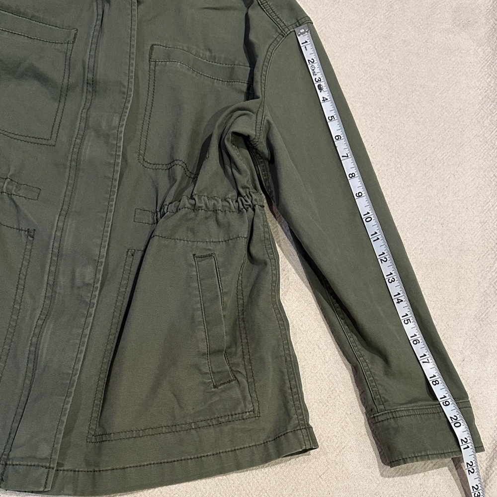 Old Navy Dark Green Utility Jacket S - Picture 10 of 11